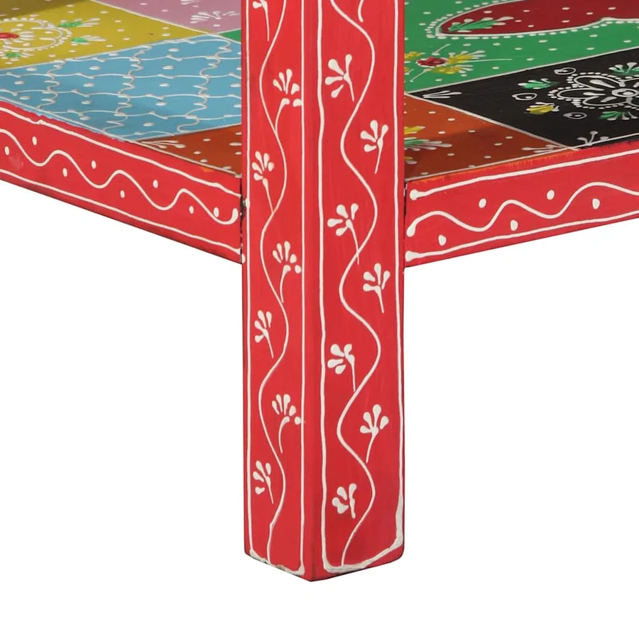 Table console avec tiroir Multicolore 100 x 30 x 77 cm - 8
