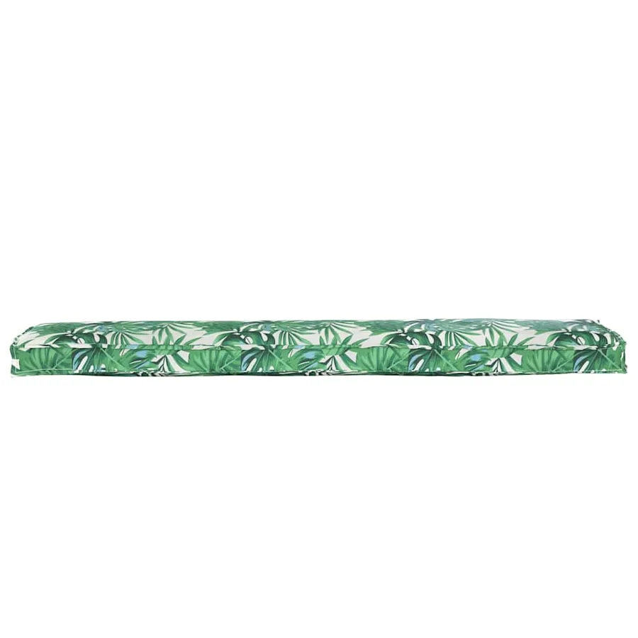 Coussin de palette Floral Motif Feuille Verte 180 x 40 x 8 cm - 6