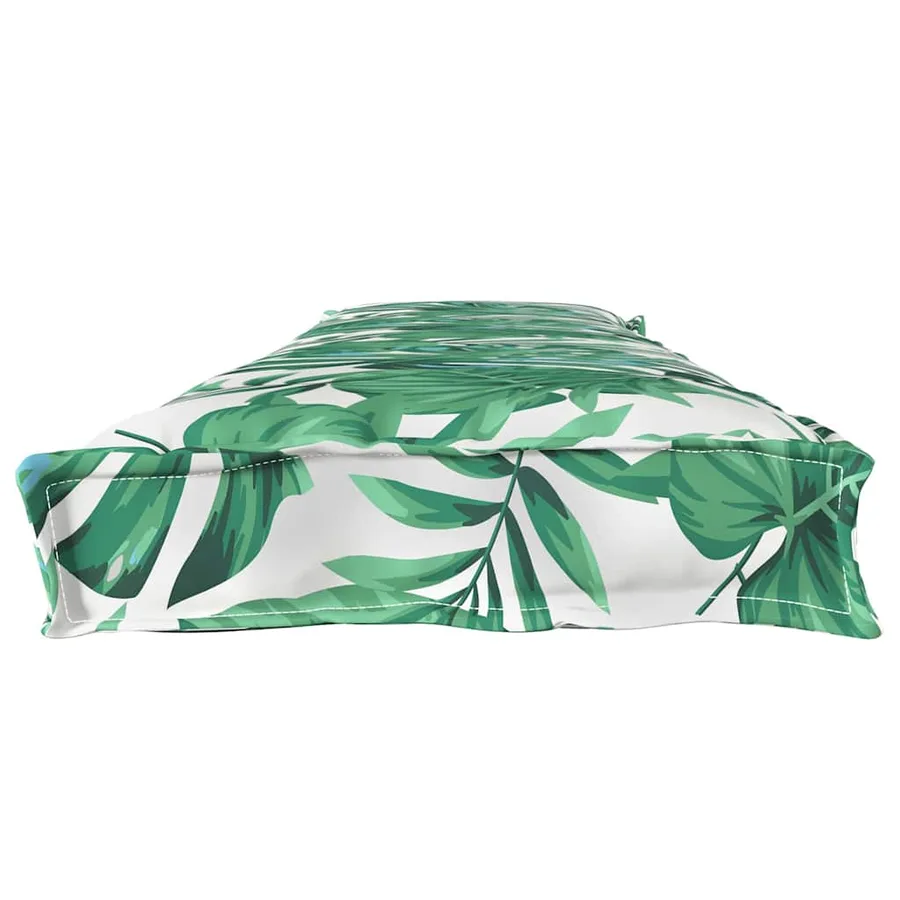 Coussin de palette Floral Motif Feuille Verte 180 x 40 x 8 cm - 7