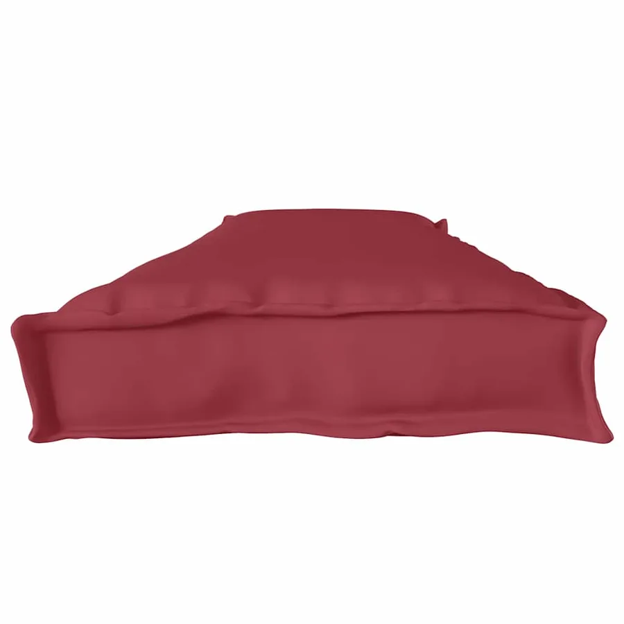 Coussin de palette Bordeaux 180 x 40 x 8 cm Tissu Oxford - 7