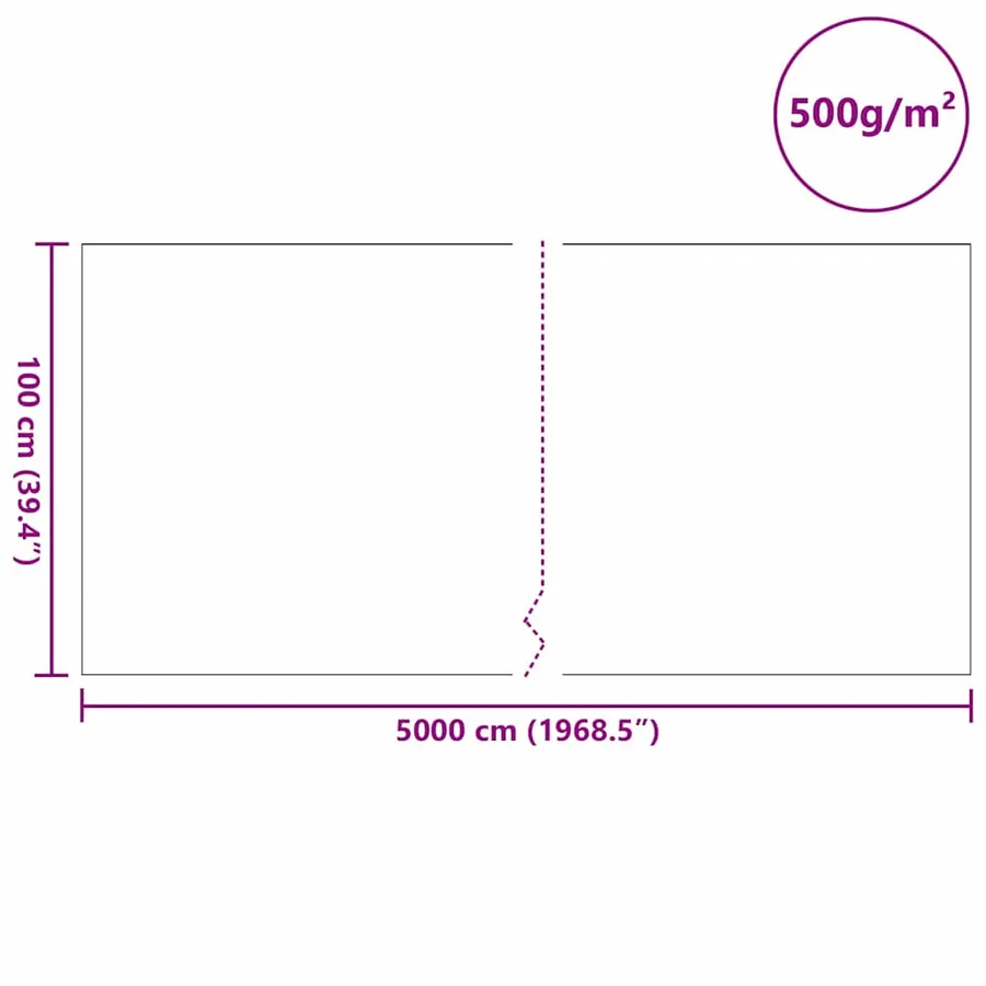 Feutre de bassin Gris 1 x 50 m Polyester et coton - 8