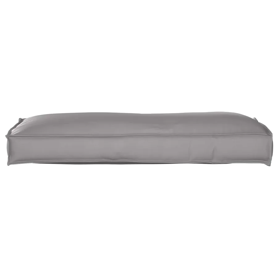Coussin Gris 120 x 40 x 12 cm Tissu Oxford - 3