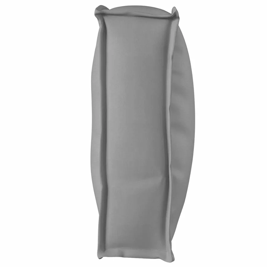 Coussin Gris 120 x 40 x 12 cm Tissu Oxford - 4