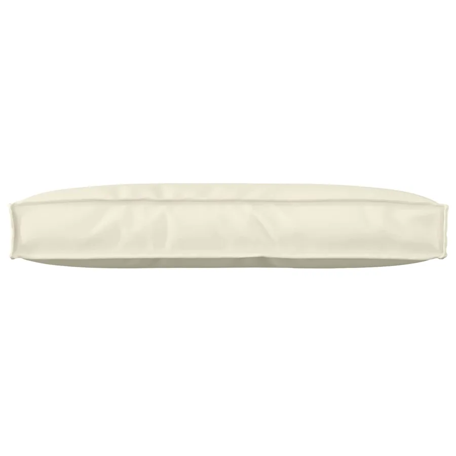 Coussin Crème 80 x 40 x 12 cm Tissu Oxford - 3