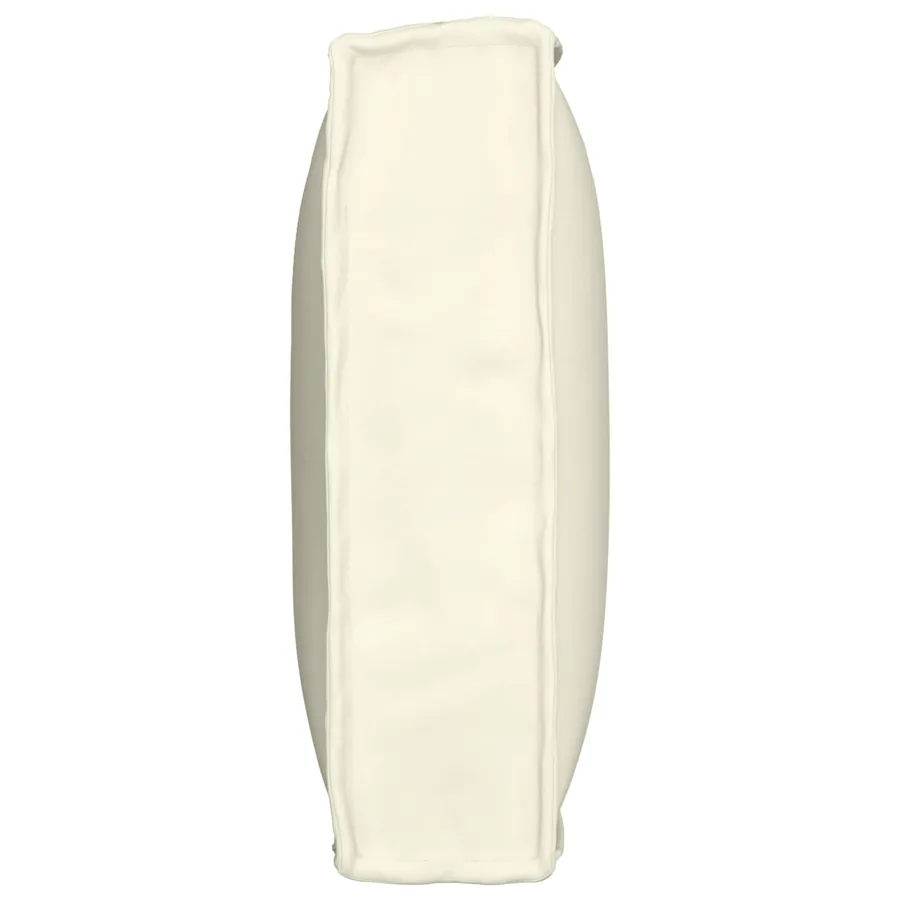Coussin Crème 80 x 40 x 12 cm Tissu Oxford - 4