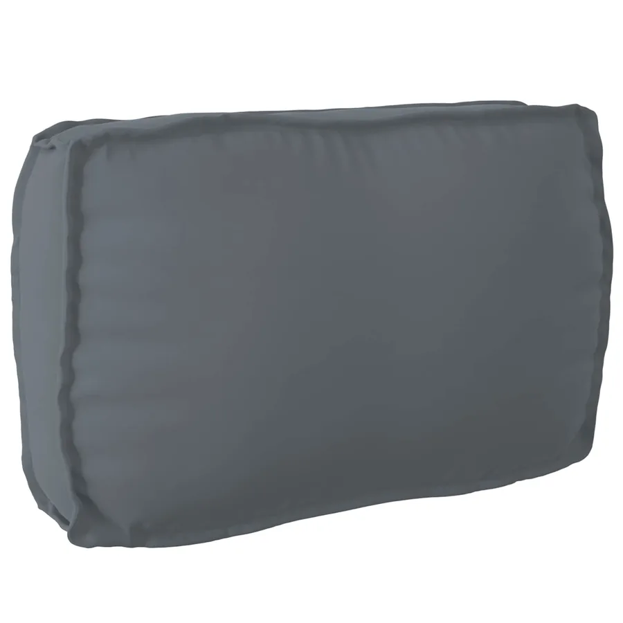 Coussin Anthracite 70 x 40 x 12 cm Tissu Oxford