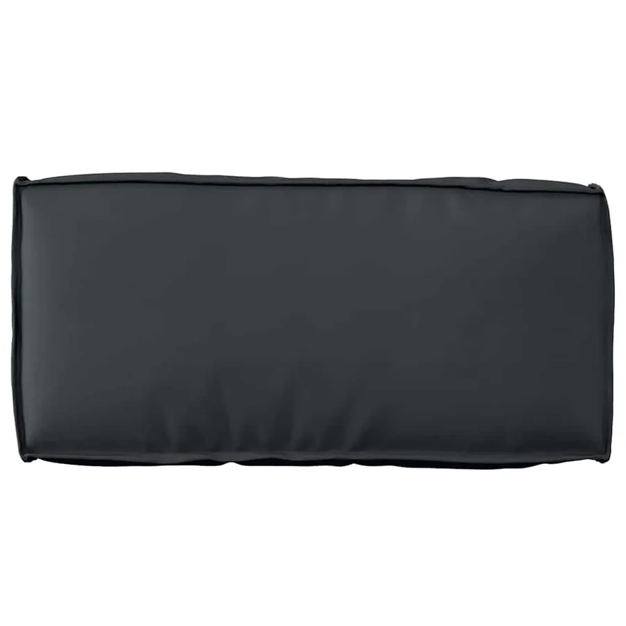 Coussin Noir 80 x 40 x 12 cm Tissu Oxford - 5