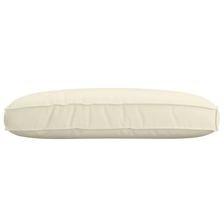 Coussin Crème 120 x 80 x 12 cm Tissu Oxford - 3