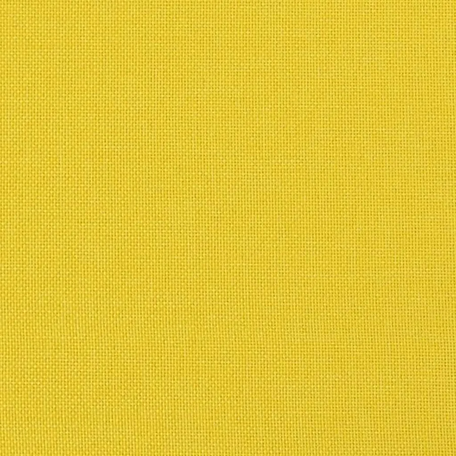 Canapé deux places jaune 111 cm en tissu - 7