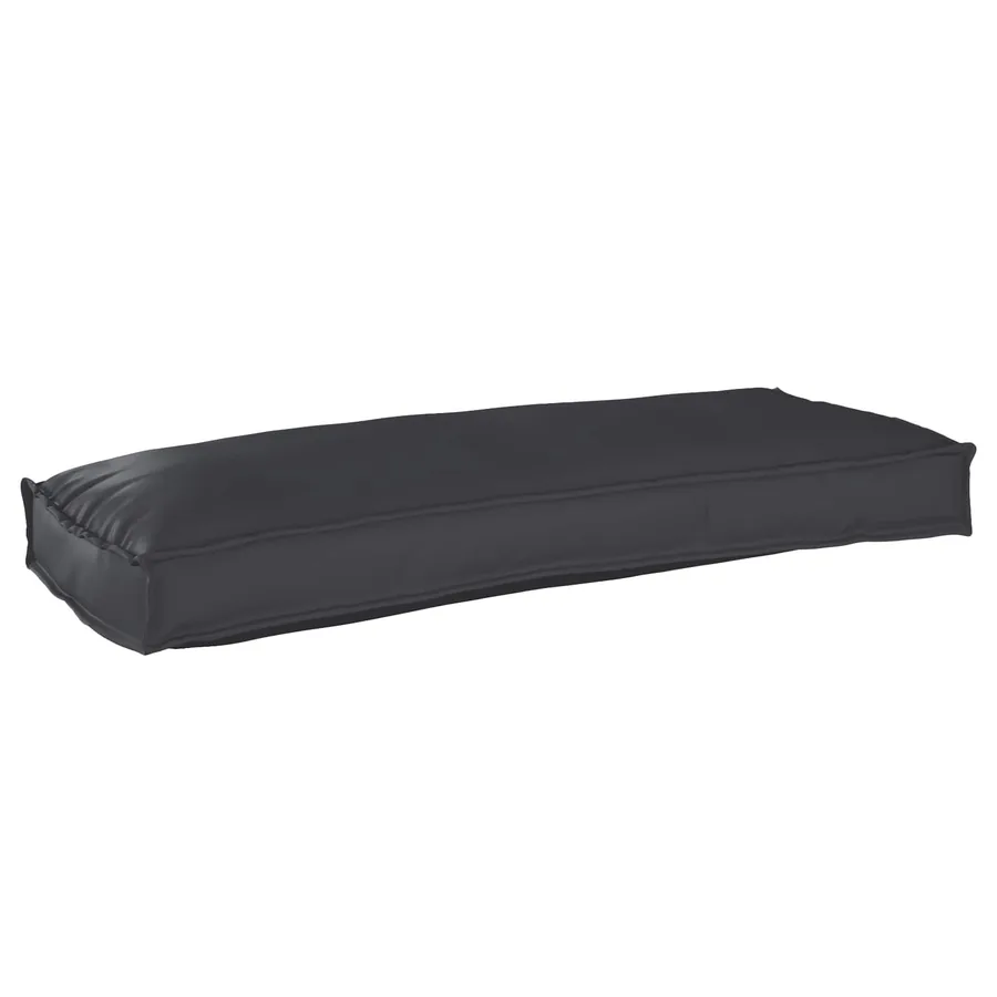 Coussin Noir 100 x 40 x 8 cm Tissu Oxford