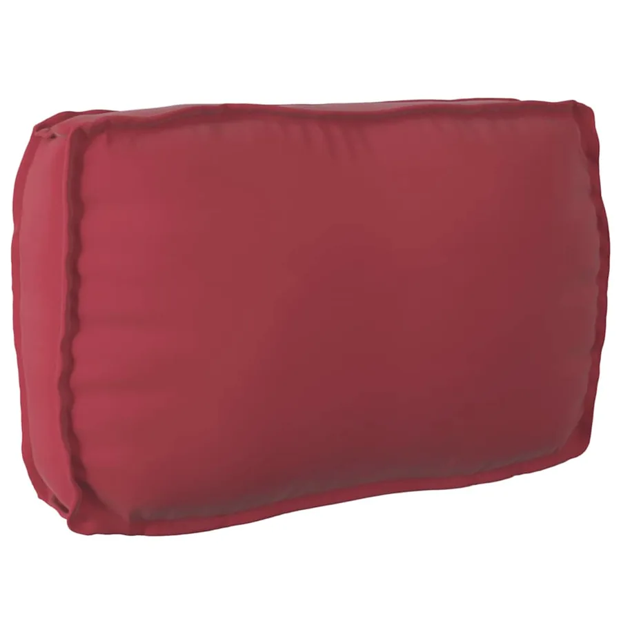 Set de coussins de palette 2 pcs Bordeaux Tissu Oxford - 2