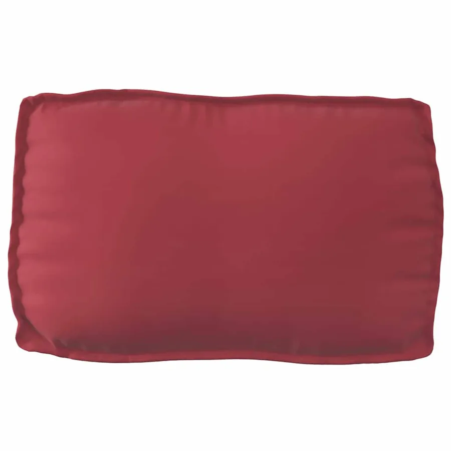 Set de coussins de palette 2 pcs Bordeaux Tissu Oxford - 5