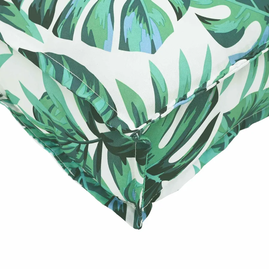 Set de coussins de palette Floral 2 pcs Motif Feuille Verte - 7