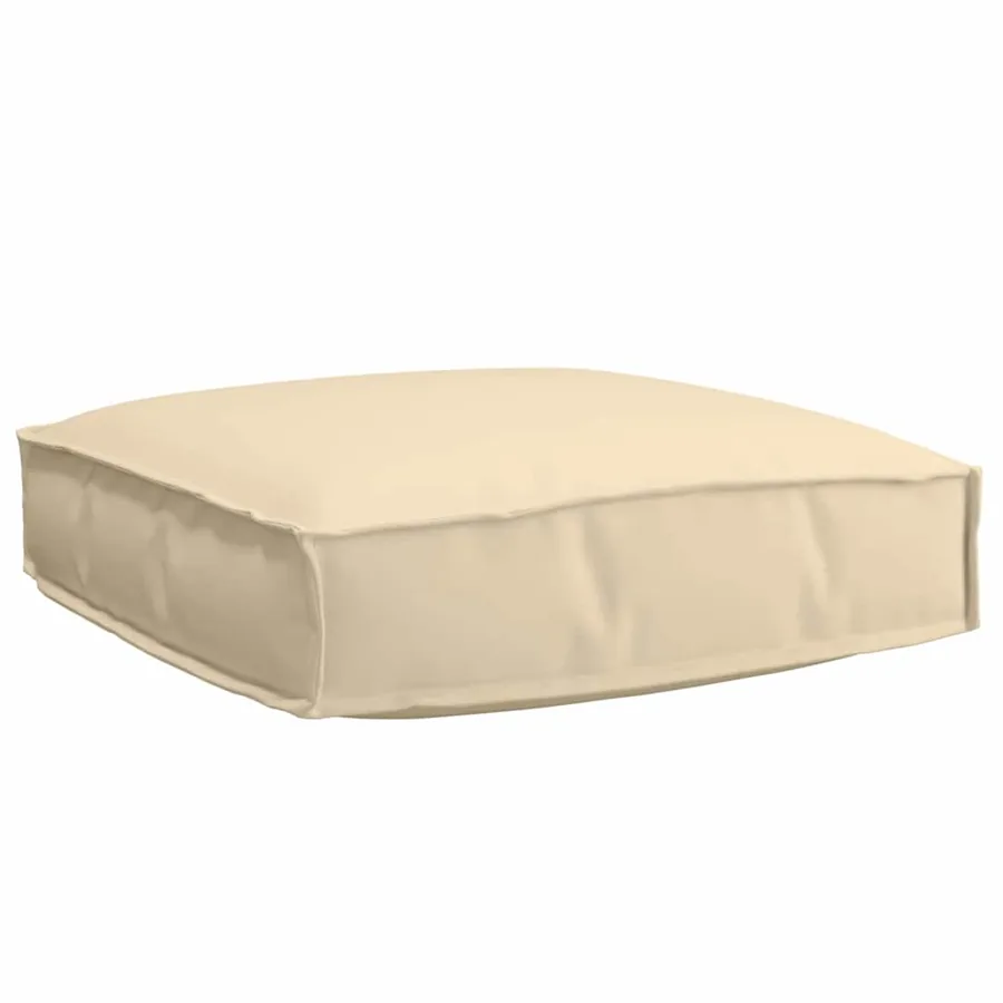 Set de coussins de palette 2 pcs Beige Tissu Oxford - 4