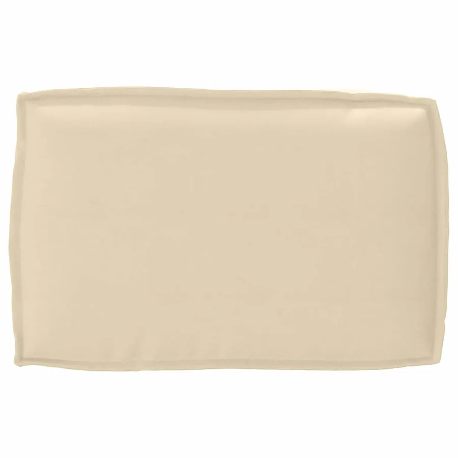 Set de coussins de palette 2 pcs Beige Tissu Oxford - 6