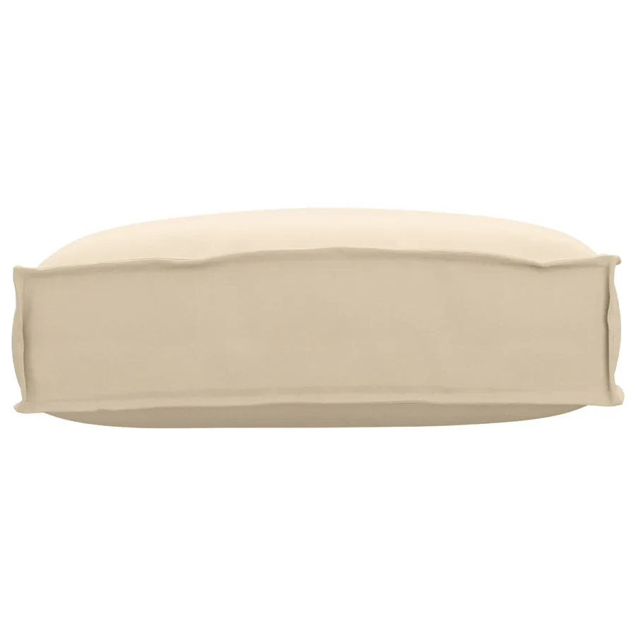 Coussin Beige 50 x 40 x 12 cm Tissu Oxford - 3