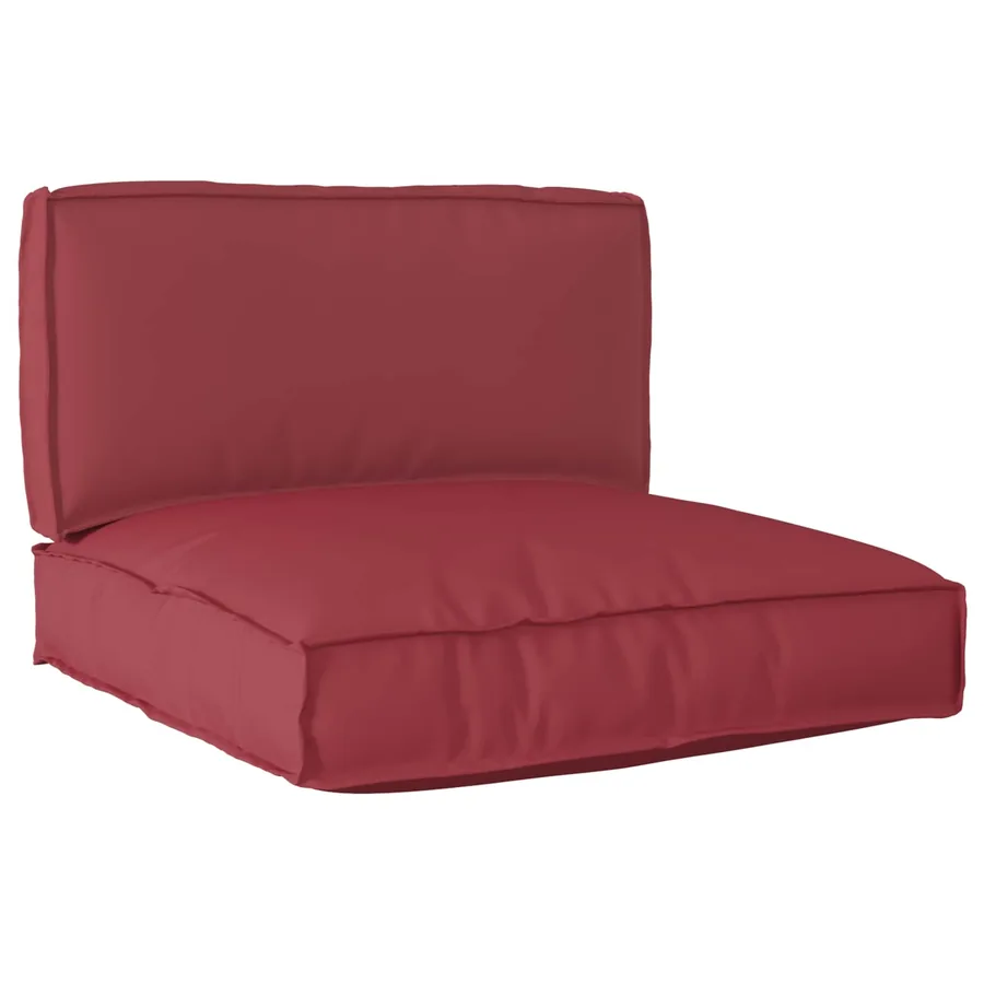 Set de coussins de palette 2 pcs Crème Tissu Oxford - 2