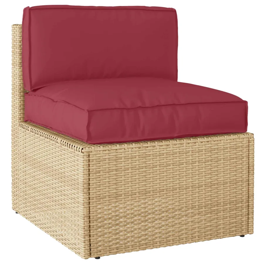 Set de coussins de palette 2 pcs Crème Tissu Oxford - 3