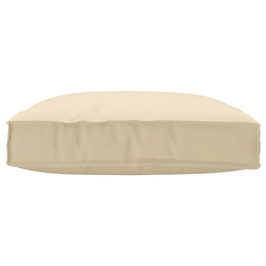 Coussin Beige 80 x 80 x 12 cm Tissu Oxford - 5