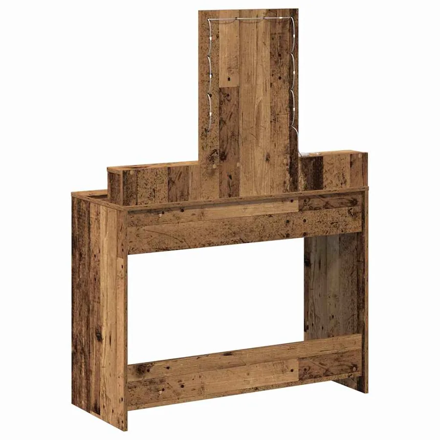 Table de Toilette Marron 100 x 41 x 140 cm Bois d'ingénierie - 7