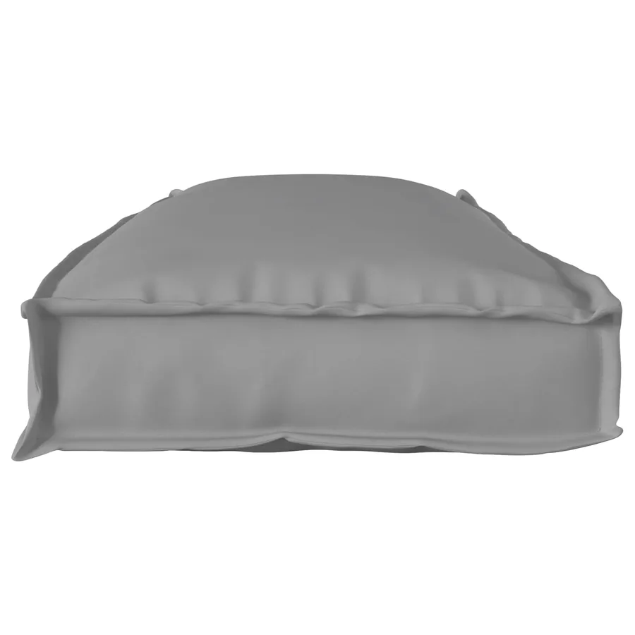 Coussin Gris 110 x 40 x 8 cm Tissu Oxford - 4