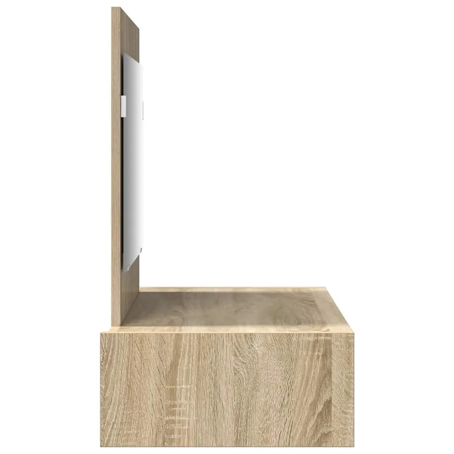 Table de Toilette Marron 83 x 40 x 70 cm Bois d'ingénierie - 7