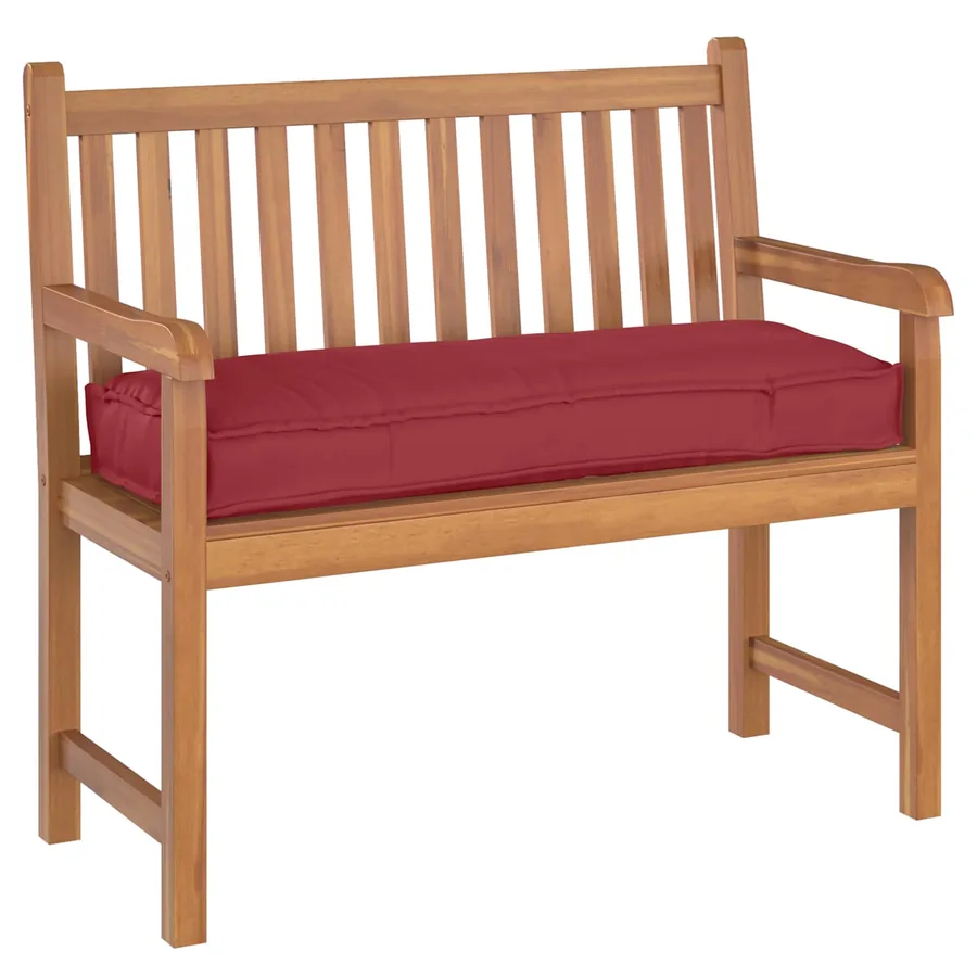 Coussin Bordeaux 110 x 40 x 8 cm Tissu Oxford - 2