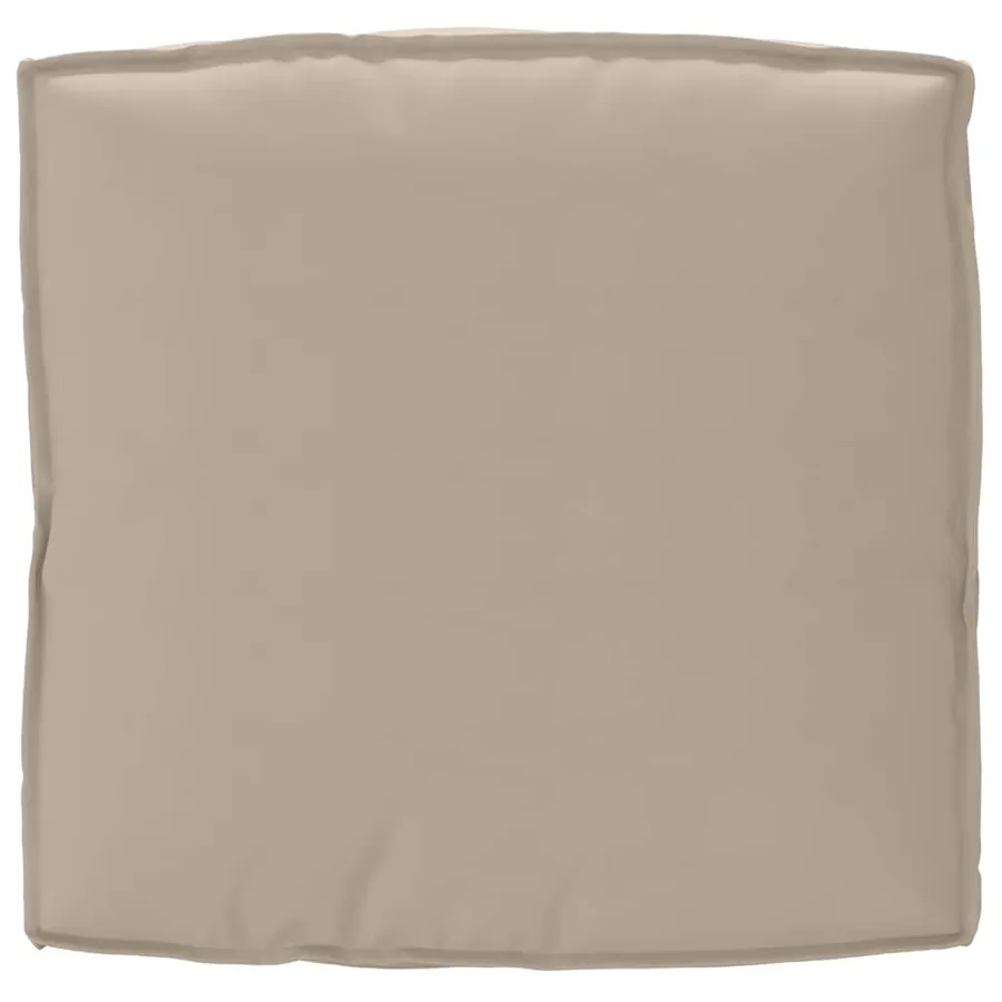 Coussin Taupe 80 x 80 x 12 cm Tissu Oxford - 7