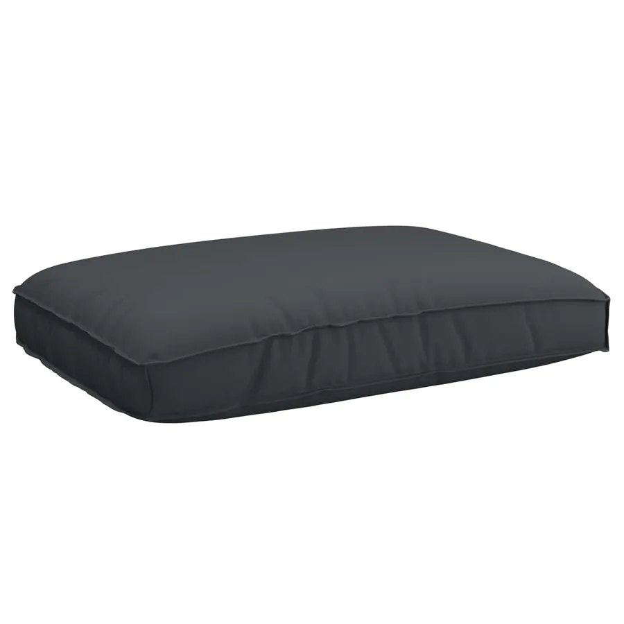Set de coussins de palette 2 pcs Noir Tissu Oxford - 6