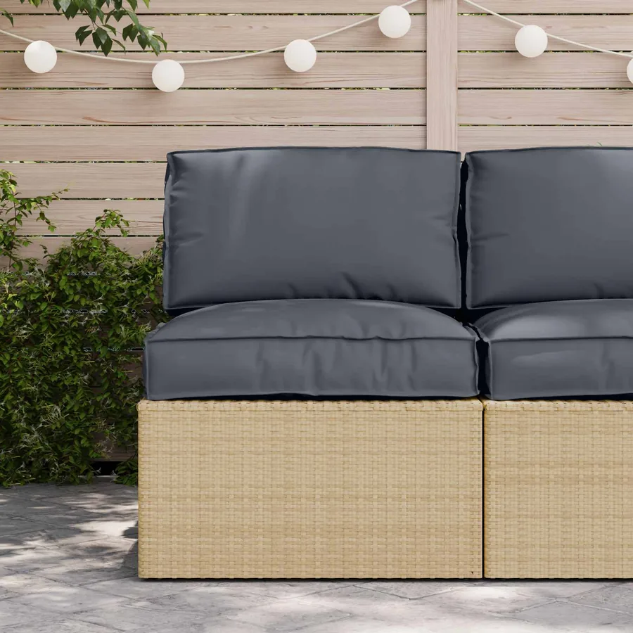 Set de coussins de palette 2 pcs Anthracite Tissu Oxford - 4