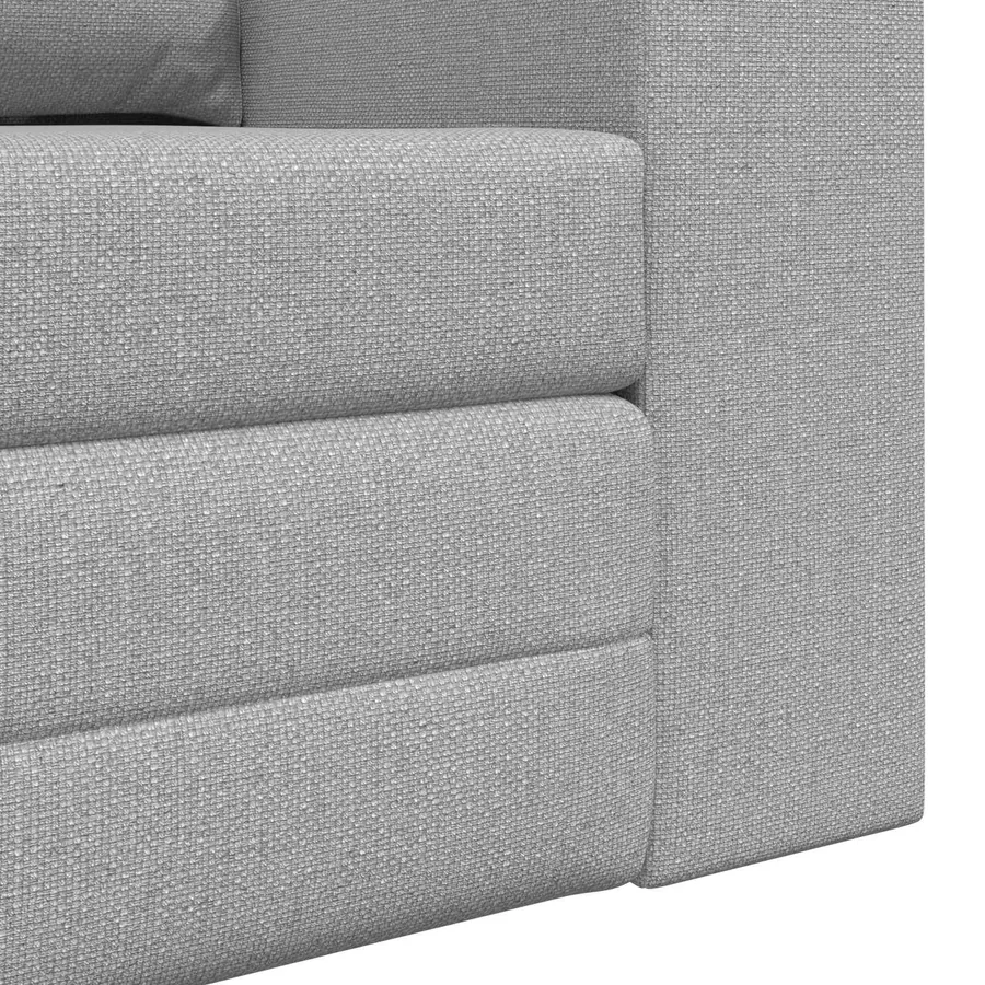 Canapé-Lit Gris nuage 148 x 71 x 83 cm tissu - 9