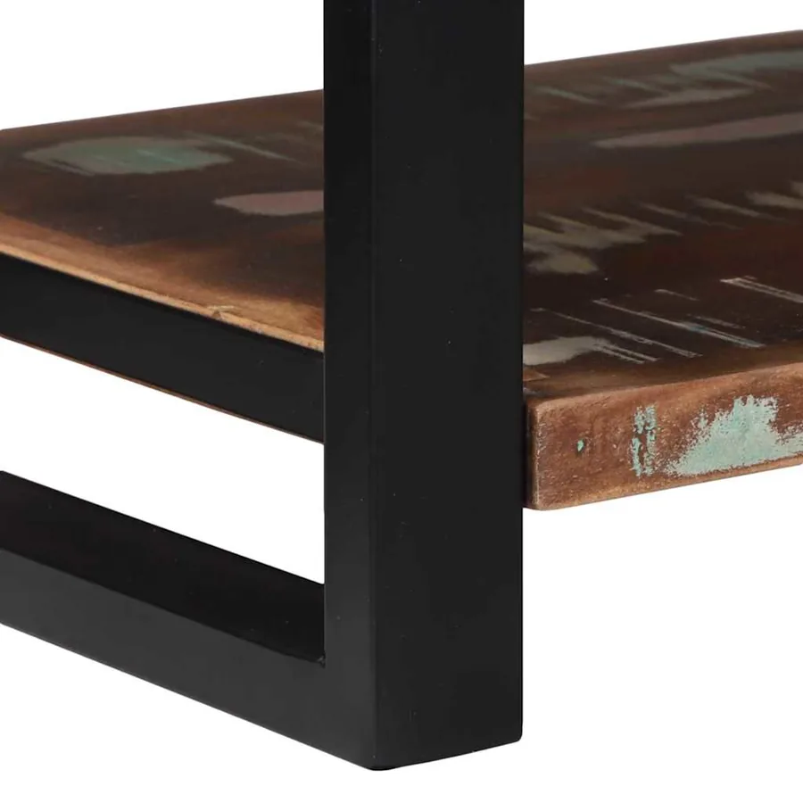 Boîte de rangement Multicolore Bois massif de récupération - 10