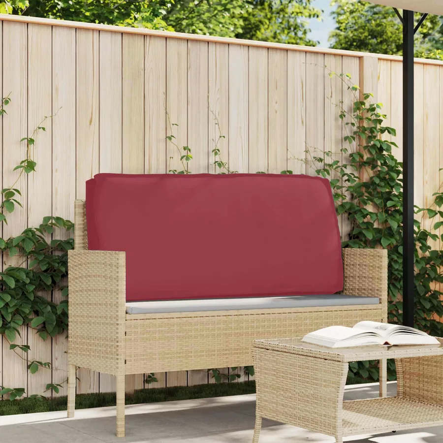 Coussin Bordeaux 120 x 60 x 12 cm Tissu Oxford
