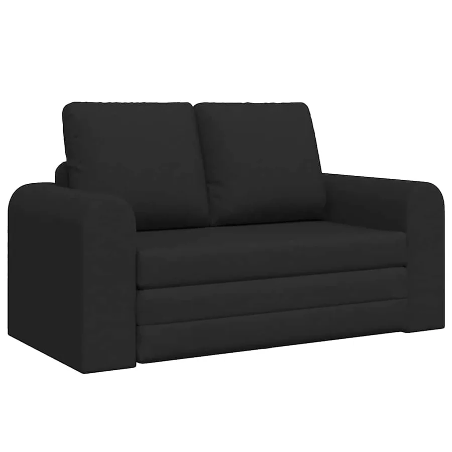 Canapé-Lit 60cm Noir tissu - 2