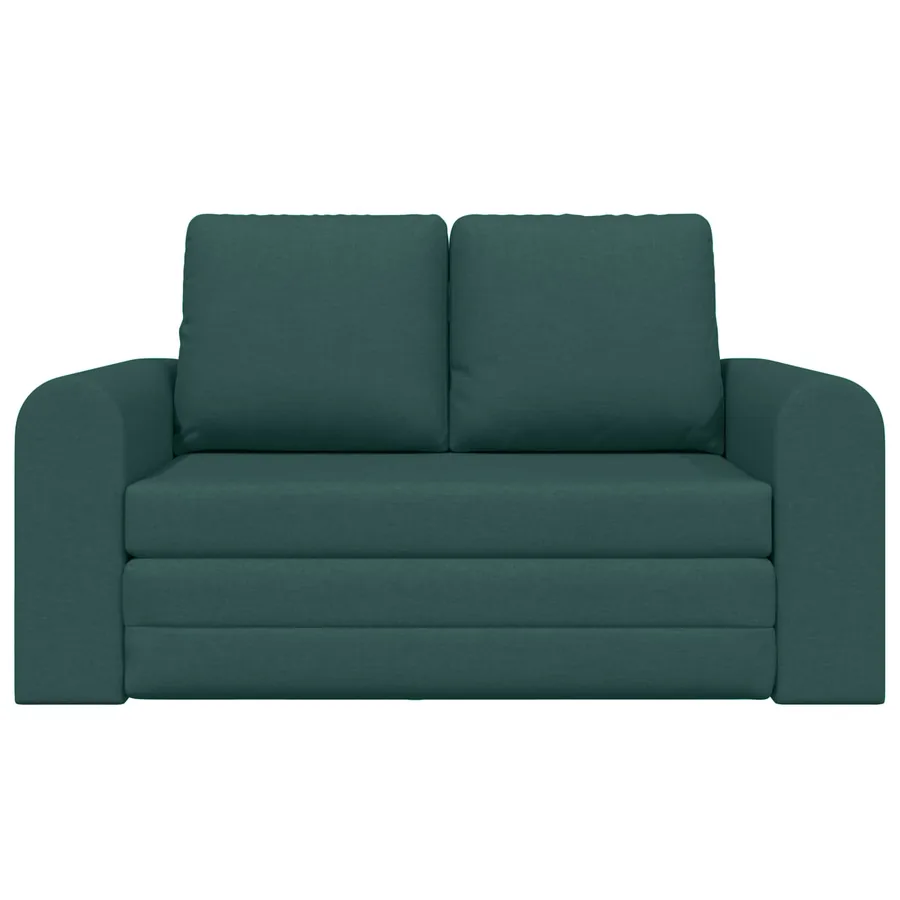 Canapé-Lit 60cm Vert foncé tissu - 5