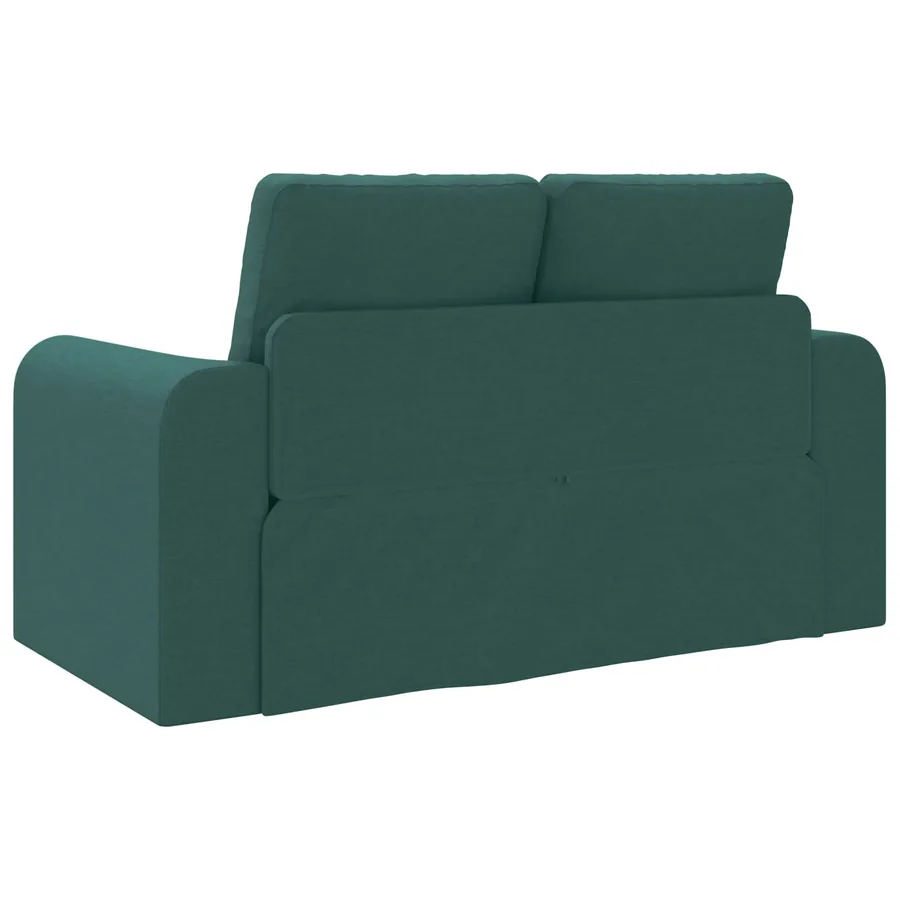 Canapé-Lit 60cm Vert foncé tissu - 7
