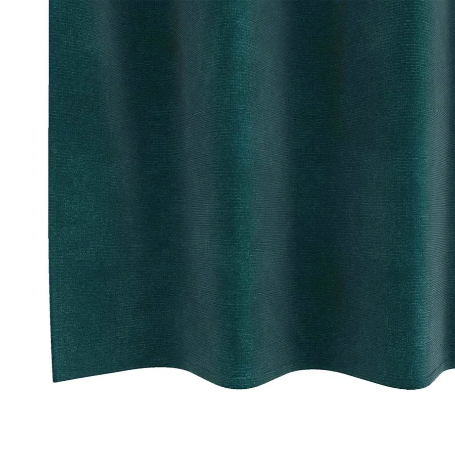 Rideaux occultants 2 pcs Vert foncé 140 x 225 cm Velours - 6