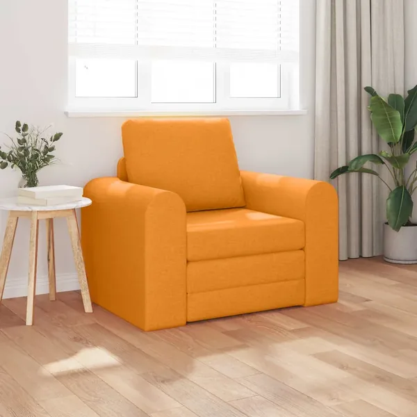 Canapé-Lit Jaune foncé 98 x 71 x 83 cm tissu