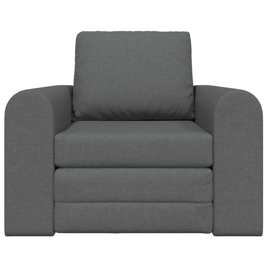 Canapé-Lit Gris foncé 98 x 71 x 83 cm tissu - 4