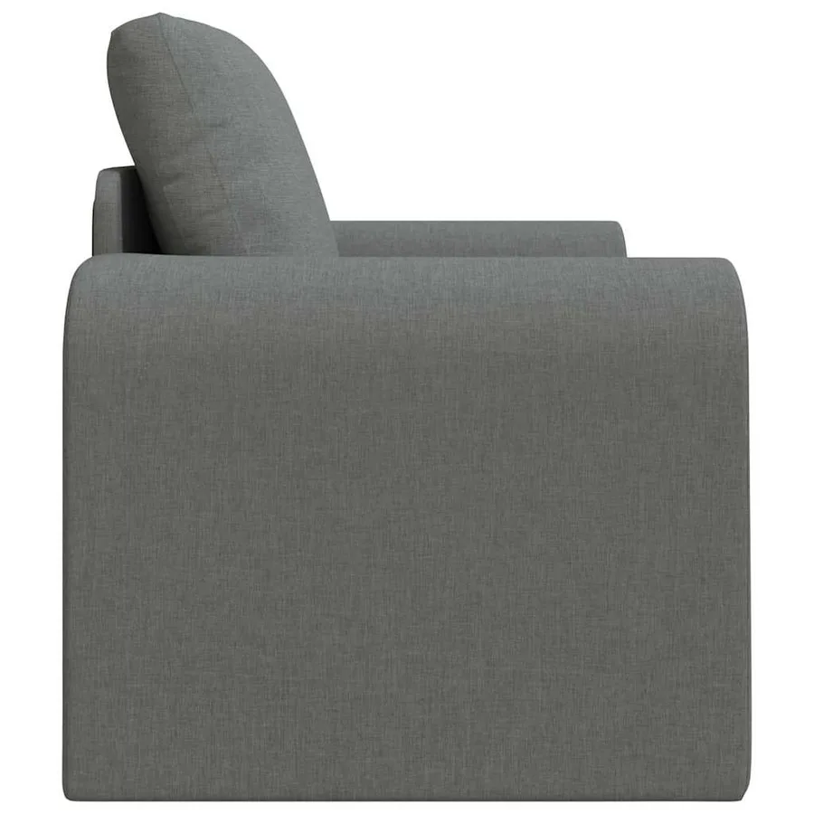 Canapé-Lit Gris foncé 98 x 71 x 83 cm tissu - 5