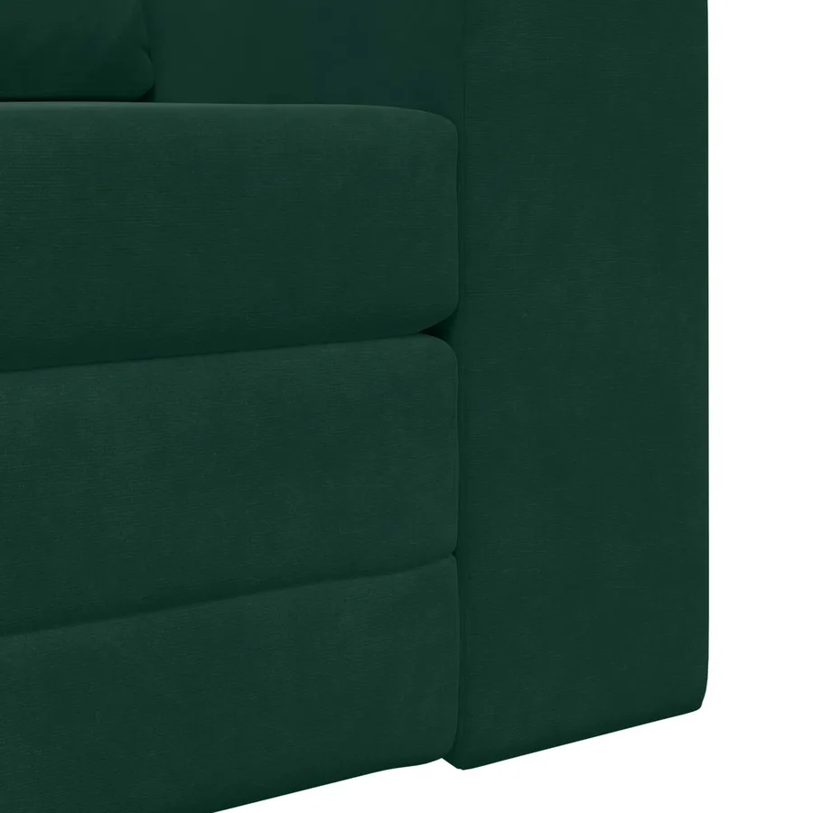 Canapé-Lit Vert foncé 98 x 71 x 83 cm Velours - 9