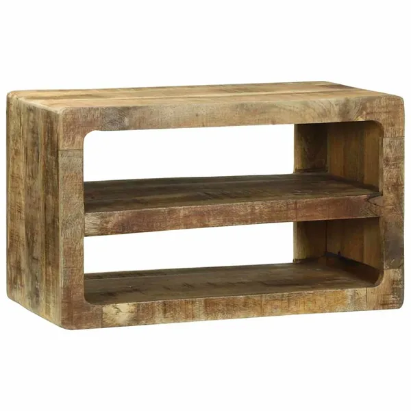 Meuble TV Marron 60 x 32 x 36 cm Bois de manguier massif