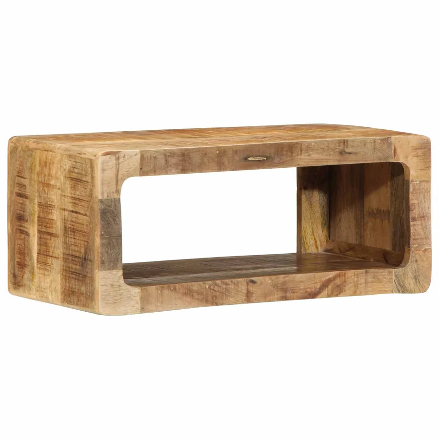 Meuble TV mural 60x30x25 cm manguier massif