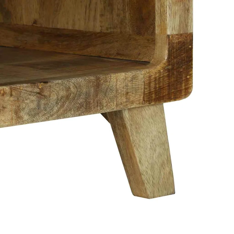 Table basse Marron 50 x 50 x 35 cm Bois de mangue massif - 7