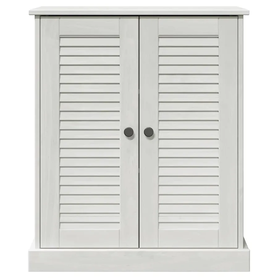 Armoire de salle de bain avec porte VIGO Blanc et Blanc Antique - 6