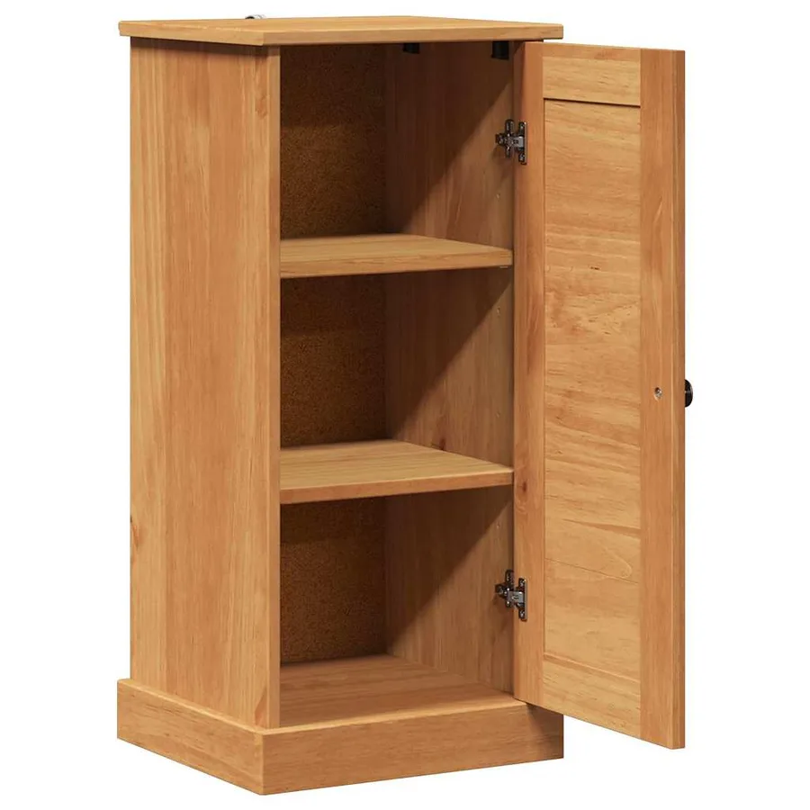 Armoire de salle de bain avec porte VIGO Marron et Marron Miel - 5