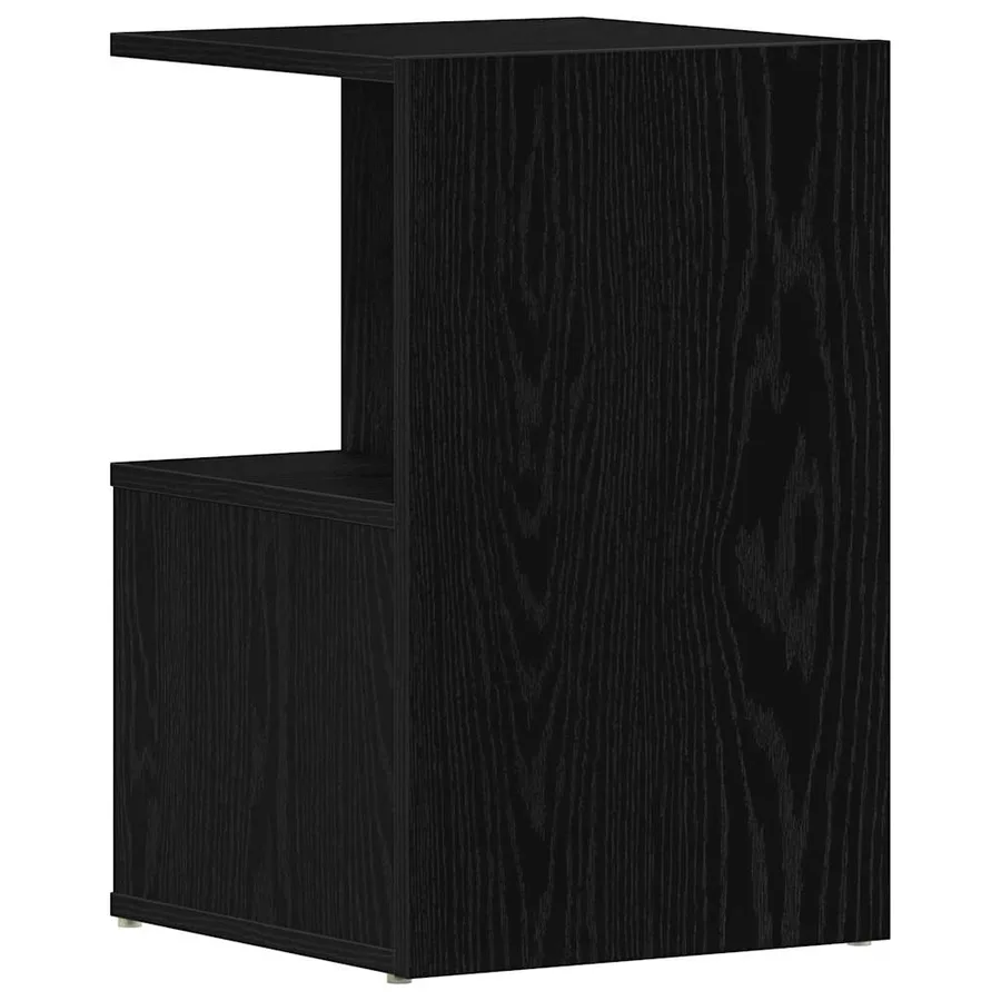 Cabinet de chevet 2 pcs Chêne noir 35 x 35 x 55 cm - 6