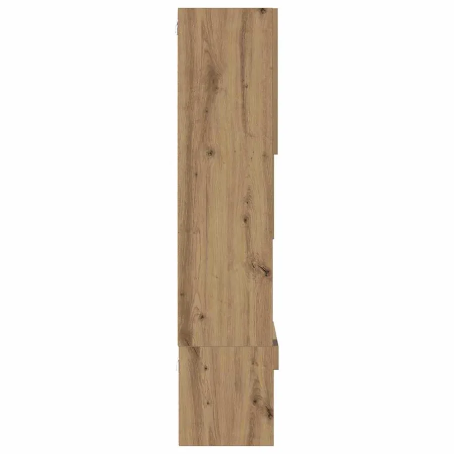 Meuble TV 4 pcs chêne artisanal Bois d'ingénierie - 14