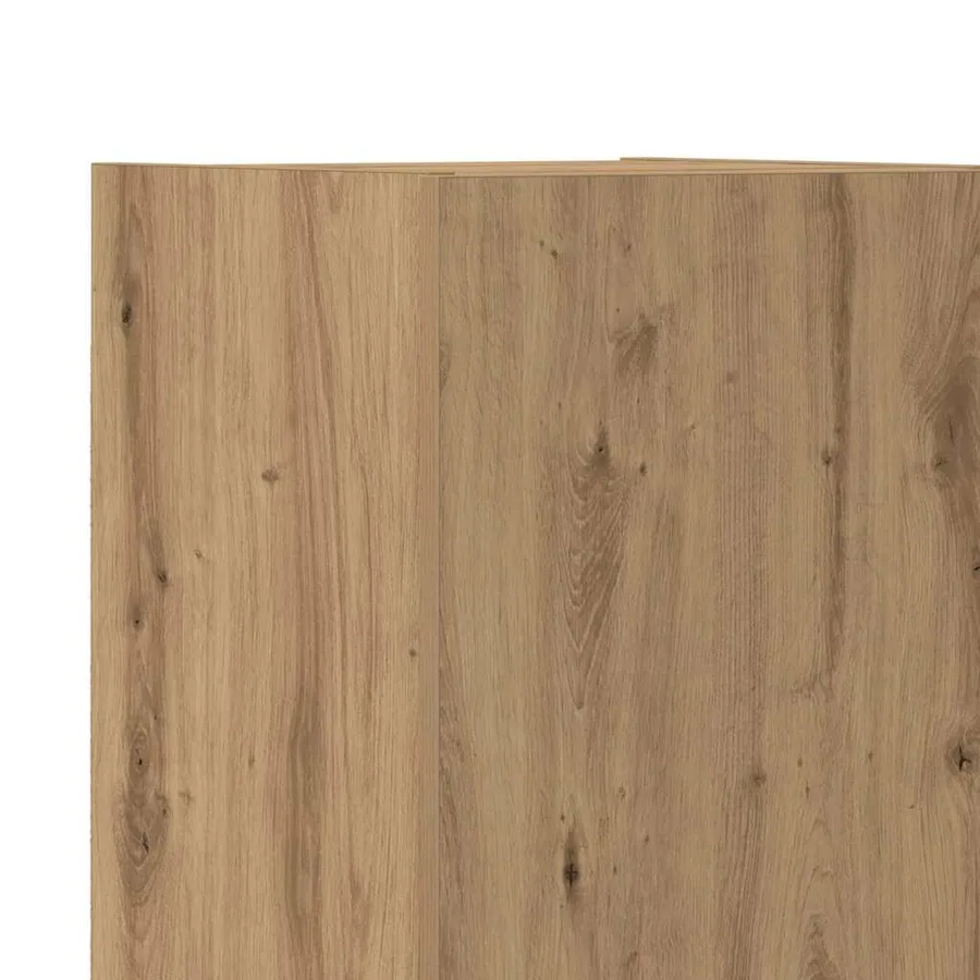 Meuble TV 4 pcs chêne artisanal Bois d'ingénierie - 17