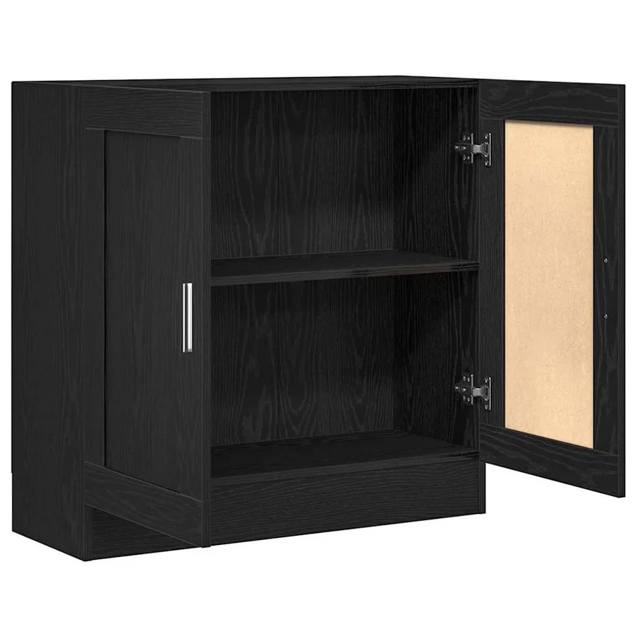 Bibliothèque Chêne noir 82,5 x 30,5 x 80 cm Bois d'ingénierie - 5